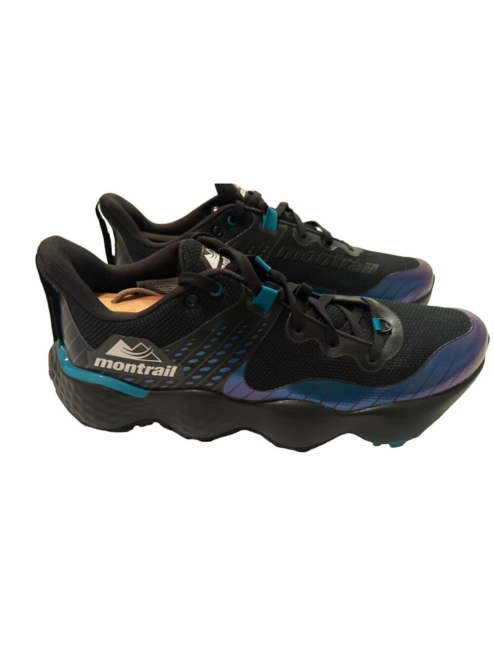 COLUMBIA Running Shoes Men’s Size 12 Blue Montrail Trinity MX Trail Hiking